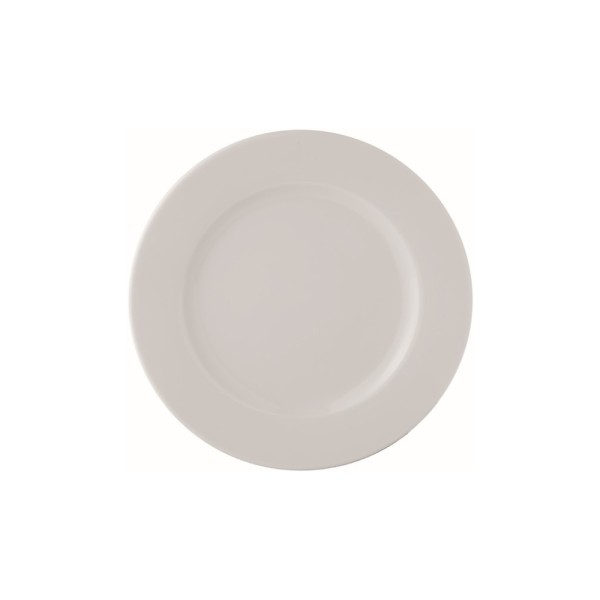 PLATO LLANO 27 CM ESTORIL BLANCO C12