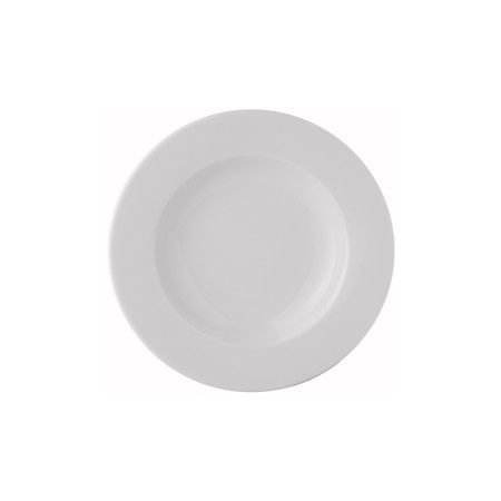 PLATO HONDO 23 CM ESTORIL BLANCO C12