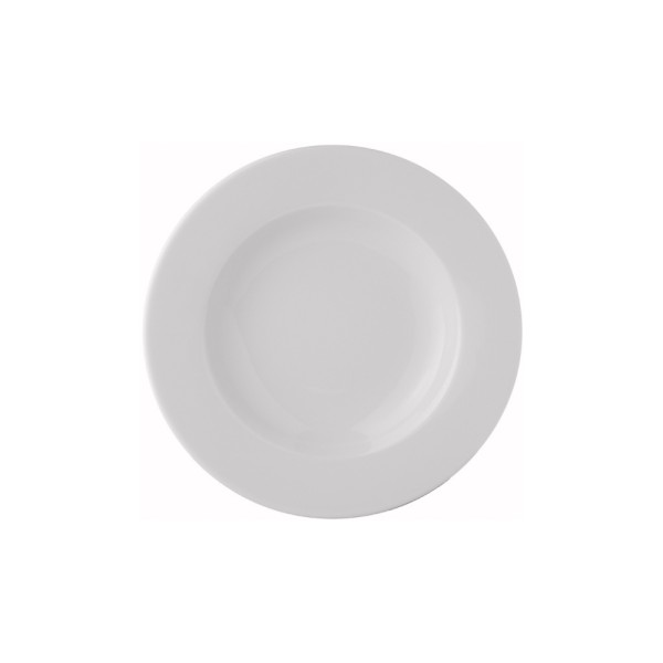 PLATO HONDO 23 CM ESTORIL BLANCO C12