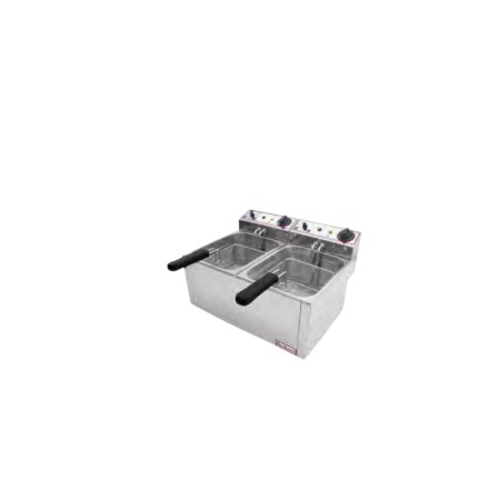 DEEP FRYER MOD. FR 8 + 8 LT.