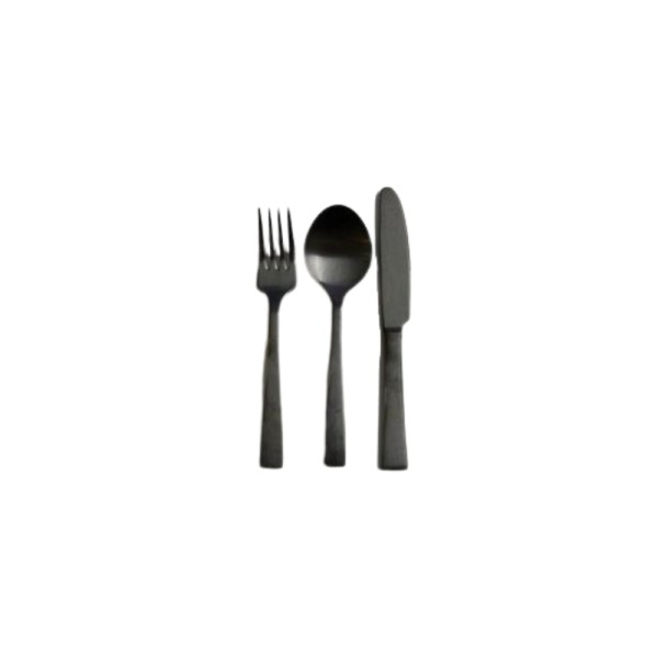 CUCHARA MESA VERDI 18/0 NEGRO MATE